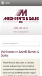 Mobile Screenshot of medirents.net